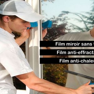 Film spéciaux pour vitre sans tain ou flou