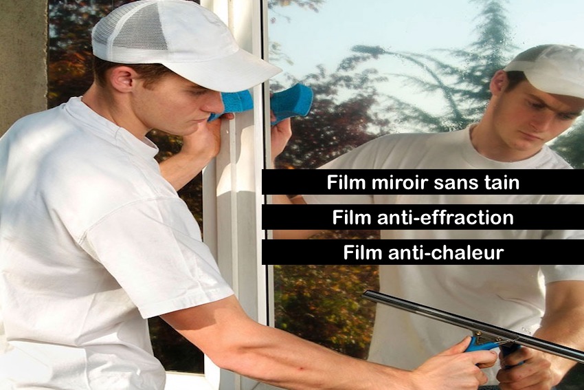 Films adhésifs spéciaux pour vitrine