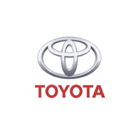 Autocollant publicitaire véhicule TOYOTA
