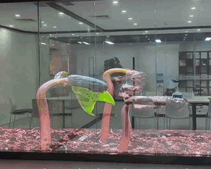 Flexi-LED transparent 3D